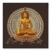 Golden Embossed Wall Painting