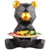 Cool Dog Showpiece with Plate for Home Dcor Item | Kitchen,Bedroom,Office,Dinning Table Decorative Item - Image 2