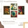 SET OF 4 DIGITAL WALL PAINTING - Image 3