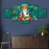 Set Of Five Framed Digital Wall Painting